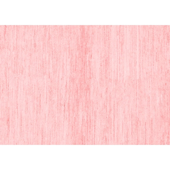 Ahgly Company Machine Washable Indoor Rectangle Solid Red Modern Area Rugs, 2' x 5'