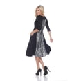 thumbnail image 4 of White Mark Women's Constance Midi Dress, 4 of 5