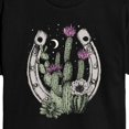 thumbnail image 3 of Instant Message - Western Horseshoe Cactus Cropped Graphic T-Shirt, 3 of 6