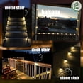 thumbnail image 5 of Deck Lights Outdoor 16 Pack, Waterproof Led  Lights for Stairs, Fence, Yard, , and Pathway, 5 of 8
