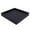 Black, variant on Gongc Plant Saucer Plastic Tray Square for Indoor/Outdoor Pot (Coffee, 20x20cm)