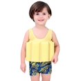 thumbnail image 5 of IBTOM CASTLE Toddler Kid Girls Floatation Swimsuit with Adjustable Buoyancy Baby Float Suit Swim Vest Swimwear Bathing Suit, One Piece, 5 of 6