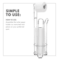 thumbnail image 2 of ToiletTree Products Standing Toilet Paper Roll Holder Bathroom Storage Accessories, 2 of 7