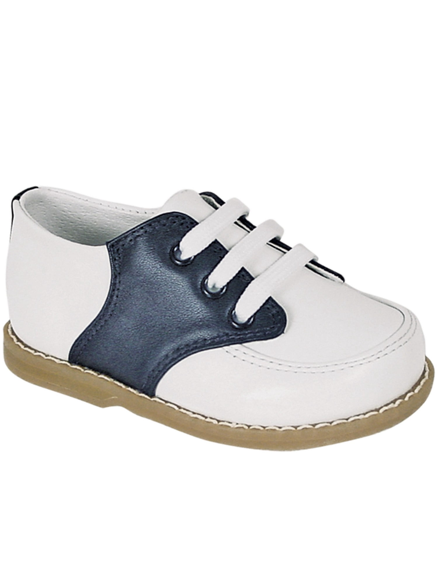 navy saddle shoes