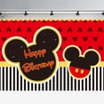 thumbnail image 3 of Minnie Happy Birthday Anime Cartoon Theme Backdrops Banner Birthday Party Decor Supplies(5x3ft), 3 of 5