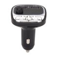 thumbnail image 1 of Reproductor MP3 para coche manos libres estéreo QC3.0 transmisor FM Bluetooth de carga rápida con luz ambiental colorida, 1 of 8