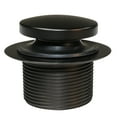 thumbnail image 5 of Westbrass Coarse Thread Tip-Toe Bathtub Drain with 2-Hole Overflow, Oil Rubbed Bronze, 5 of 9