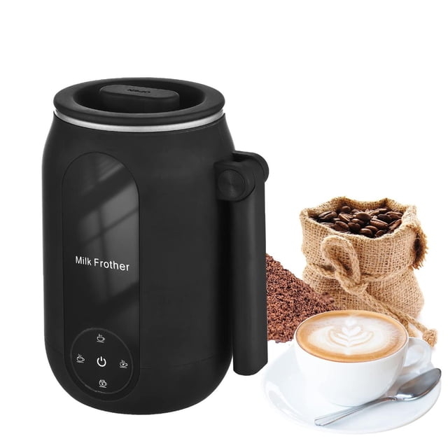Espumador de Leche Feiniao Eléctrico con Mango Plegable 4 en 1 para Café Latte Capuchino