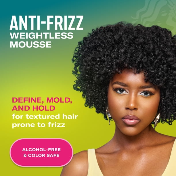 Mielle Avocado and Tamanu Anti-Frizz Mousse 7.5 fl. oz. - Walmart
