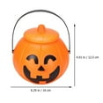 thumbnail image 3 of LYCAQL Candy Bucket,Mini Candy Holder,Pumpkin Ghost Cauldron Candy Bucket for Trick or Treat, Party Supplies Decorations Party Favors, 3 of 9