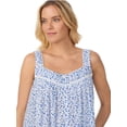 thumbnail image 3 of Aria Women's Lightweight Cotton Woven 50" Ballet Nightgown, Sizes XS-5X, 3 of 7