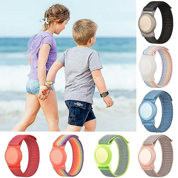 Apple Airtag Bracelet Lavable Bracelet De Montre Bracelet Enfants Anti  Perdu Gps Tracker Cas Titulaire Couverture-Seashell- 