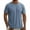 Blue, variant on Men’s Summer Mesh T-Shirt – Breathable Crewneck Short Sleeve Tee, Lightweight Ventilated Top for Hot Weather Grey XL