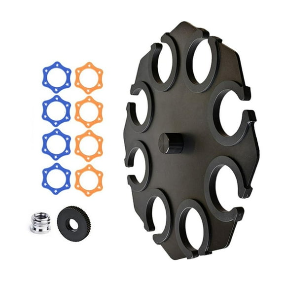 YongCo Versatilitys On-Stage Multi Mic Holder Mic Storage Stand Tray for Handheld, Dynamic, Corded or Wireless Microphones