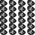 thumbnail image 2 of Paquete de 24 Parches de Ojo Pirata Negros de Un Ojo Calavera Caribeña Captain Eye Mask pa Blulu Blulu, 2 of 2