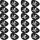 thumbnail image 2 of Paquete de 24 Parches de Ojo Pirata Negros de Un Ojo Calavera Caribeña Captain Eye Mask pa Blulu Blulu, 2 of 2