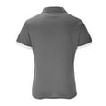thumbnail image 4 of Jjayotai Golf Shirts for Men, Men's Summer Must-Have Color block Short-Sleeve Comfortable Breathable Quick-Dry Business Casual Tops, Vintage Tees for Men, 4 of 5