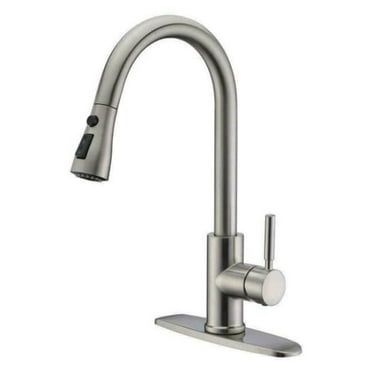 16.5 in. Kitchen Pull-Out Faucet with Plate