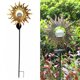 thumbnail image 1 of Luces solares para jardín decorativas para exteriores, luces solares de estaca de metal para exteriores, bola de vidrio agrietada, decoración solar impermeable para jardín, patio, césped, camino, 1 of 1