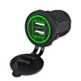 thumbnail image 1 of Retrofit Mobile Phone Charger Durable Multifunctional Easy To Install 12-24v Voltage Vehicles Car Accessories Portable Universal Style F, 1 of 6