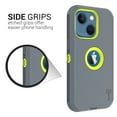 thumbnail image 4 of CoverON for Apple iPhone 13 Mini Case, Military Grade Heavy Duty Full Body Phone Cover - Gray, 4 of 8
