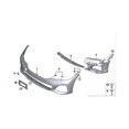 thumbnail image 2 of 51118075644 Car Front Bumper License Plate Bracket For G20 G28 2018-2021 License Panel Mount Frame, 2 of 5
