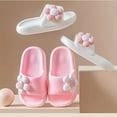 thumbnail image 2 of Baby Girls Cute Flower Lightweight Non-Slip Open Toe Slides For Newborn Infant Toddlers, Summer, 2 of 4