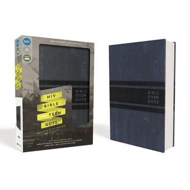 NIV, Bible for Teen Guys, Leathersoft, Blue: Building Faith, Wisdom and Strength, (Hardcover)
