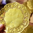 thumbnail image 3 of Zhaomeidaxi 50Pcs/Set Paper Doilies, Lace Doileys Paper Round Decorative Paper Placemats Bulk for Dessert, Tableware Decoration, Round Paper Placemats for Cake Packaging, 3 of 10