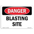 thumbnail image 1 of SignMission OS-DS-A-1824-L-2330 Signal de Danger OSHA 18 x 24 Po - Site de Dynamitage, 1 of 1