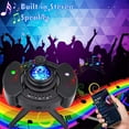 thumbnail image 3 of LED Star Night Light Projector, Galaxy Light Projector with Remote, Sky Light Skylite with Bluetooth Music Speaker and Nebula Cloud/Moon/Ocean Wave for Bedroom/Game Room/Decoration Party, 3 of 5
