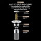 thumbnail image 3 of 4pcs Drain Stopper, Stainless Steel Floor Drain Filter, 3 of 5