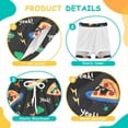 thumbnail image 3 of joogoo Pizza on Skateboard Boys Swim Trunks Beach Swimsuit Shorts Boxer 4T, 3 of 8