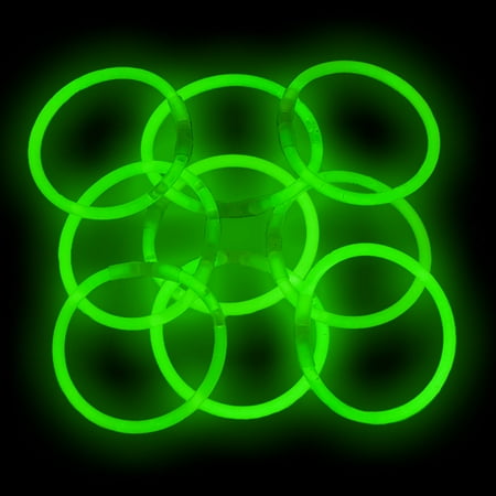 Lumistick 8" Glow Stick Bracelets, Green, 1000 ct