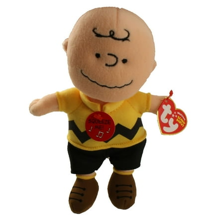 TY Beanie Baby - CHARLIE BROWN ( Plays Music ) (8 inch)