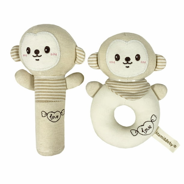 Set De Sonajas Para Bebe Juguete Peluche Felpa Extra Suave DARA