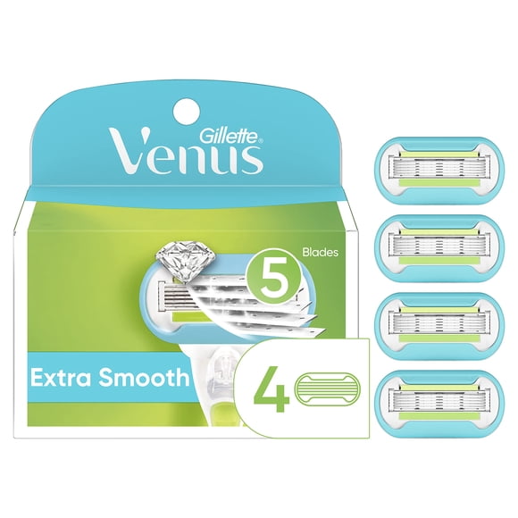 Recambios de Cuchillas Gillette Venus Extra Suave para Mujer x4