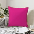 thumbnail image 6 of Kll Darkmagenta Decorative Throw Pillow Covers Velvet Soft For Couch Sofa Bedroom Living Room Outdoor -20"X20", 6 of 8
