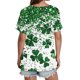 thumbnail image 3 of Camiseta Suelta de Cuello en V Impresa de Manga Corta de las Mujeres, Ligero 95% Poliéster 5% Spandex Casual Top para el Hogar Y el Uso Diario, Camiseta Cómoda, 3 of 5