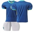 thumbnail image 1 of 2025 Maillot de Soccer Garçon Uniforme Brésil NEYMAR JR 10 VINIJR 7 RICHARLISON 9, 1 of 2