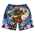 Mens Legend Of Zelda Swim Trunks With Compression Liner Men Beach