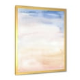 thumbnail image 2 of Designart 'Pastel Abstract With Pink Dark Blue and Beige Spots' Modern Framed Art Print, 2 of 4