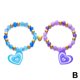 thumbnail image 1 of Pulsera de la amistad con cuentas de vidrio de resina de colores tejida a mano, ideal como regalo para parejas, gran oferta transfronteriza., 1 of 7