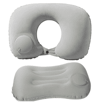 2 PCS Camping Pillow With Lumbar Support Inflatable Travel Pillow For Sleeping  Lightweight