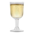 thumbnail image 3 of Copa de Vino de Plástico Transparente Reciclable - Copa de Vino Inastillable - Vasos Desechables Y Reutilizables para Champán, Postre 24 Piezas, 3 of 5