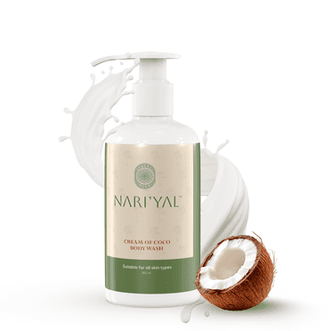 Nariyal Coconut Body Wash for All Skin Types - 200 ML (6.6 fl oz)