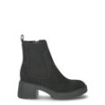 thumbnail image 3 of No Boundaries Women's Knit Chelsea Ankle Boots, Wide Width Available, 3 of 6