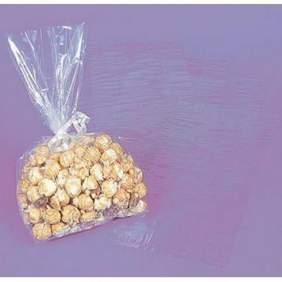Clear Cellophane Bags (50 Pc) - Party Supplies - 50 Pieces