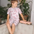 thumbnail image 4 of Fotbe Baby Salamander Pijama Estampada de 2 Piezas para Niños – Ropa de Dormir de Manga Corta Cómoda para Niños y Niñas, Camiseta y Shorts de Algodón-XX-Large, 4 of 6