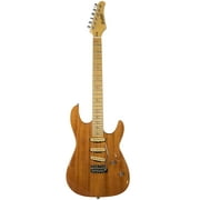 Sawtooth Natural Series Mahogany 24-Fret Electric Guitar with Single Coil Pickups